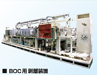 BOC用剥離装置
